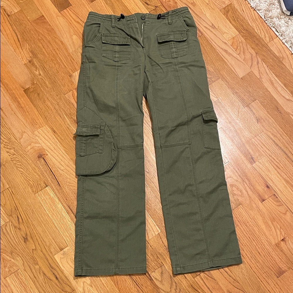 Brandy Melville Olive Cargo Pants